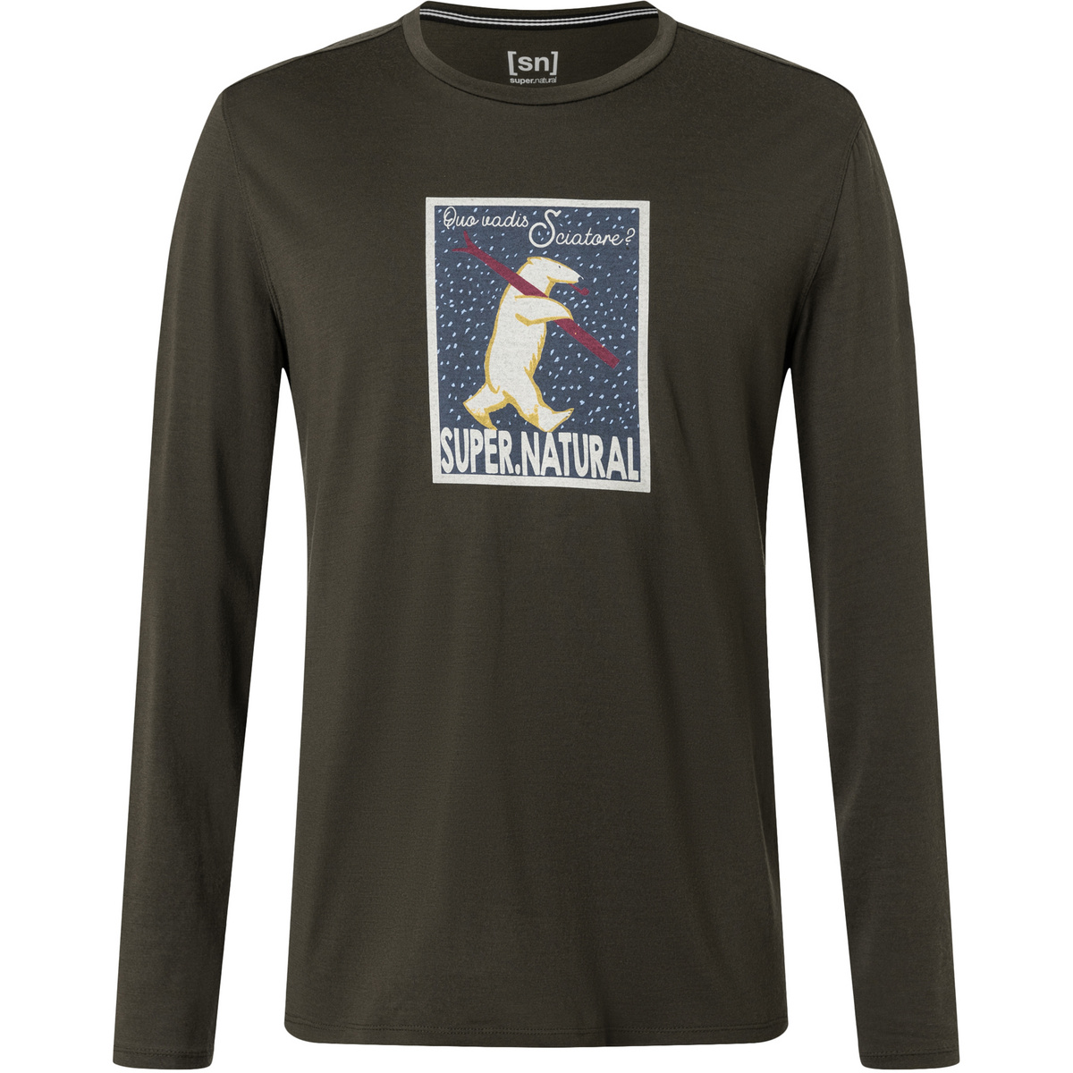 Super.Natural Herren Skiatore Longsleeve