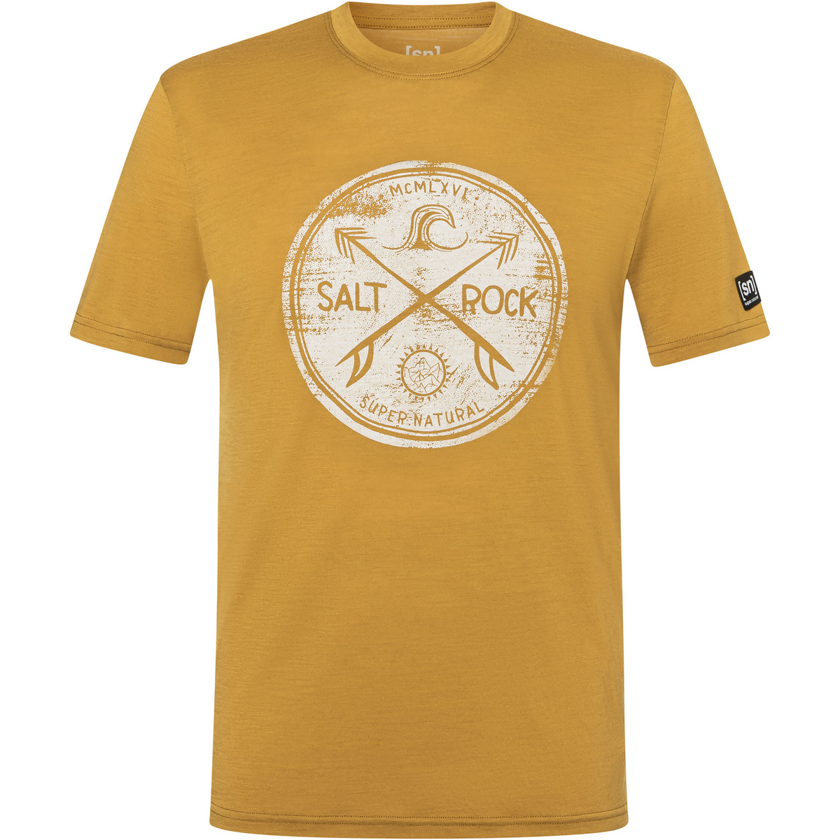 Super.Natural Herren Salt & Rock T-Shirt
