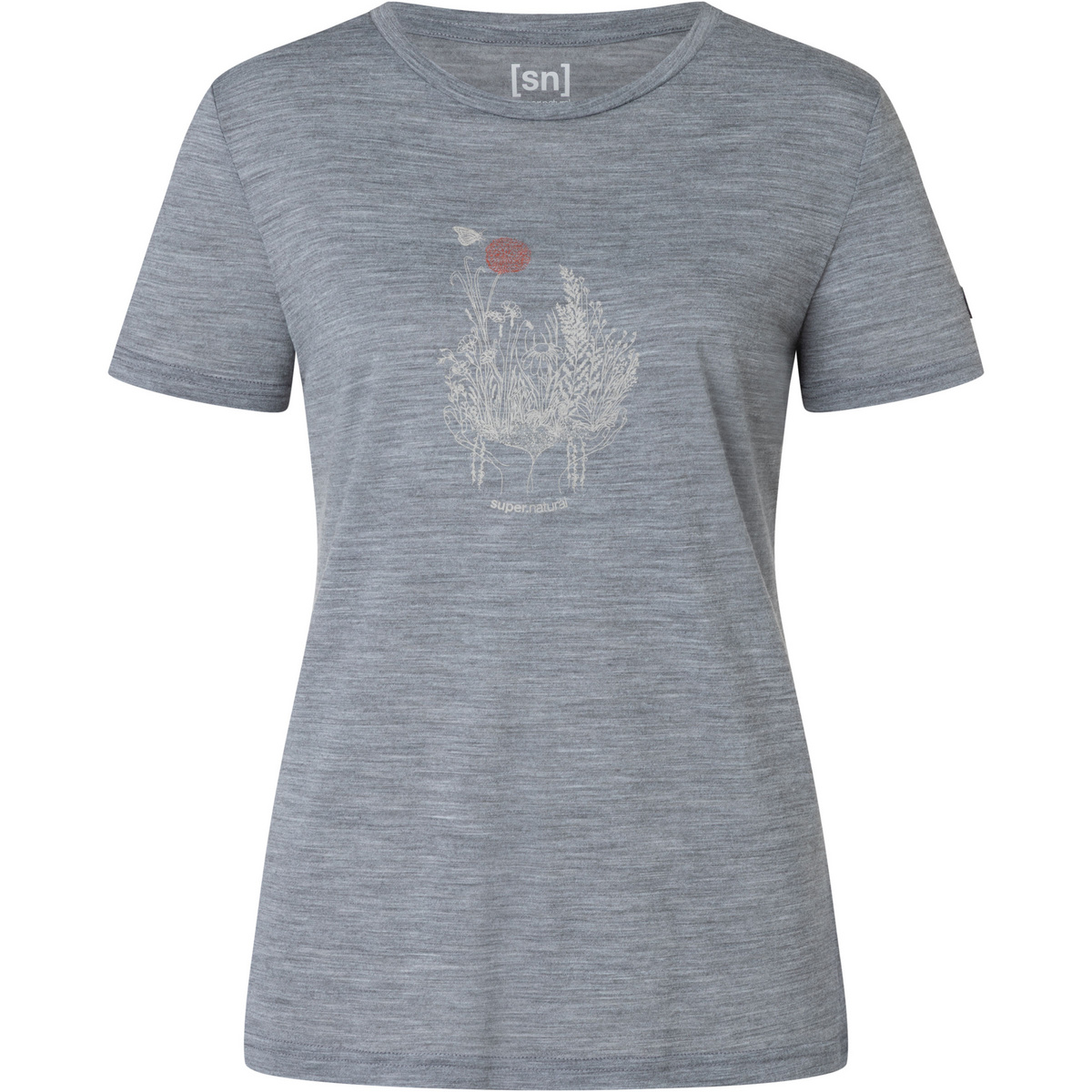 Super.Natural Damen Flowerhands T-Shirt