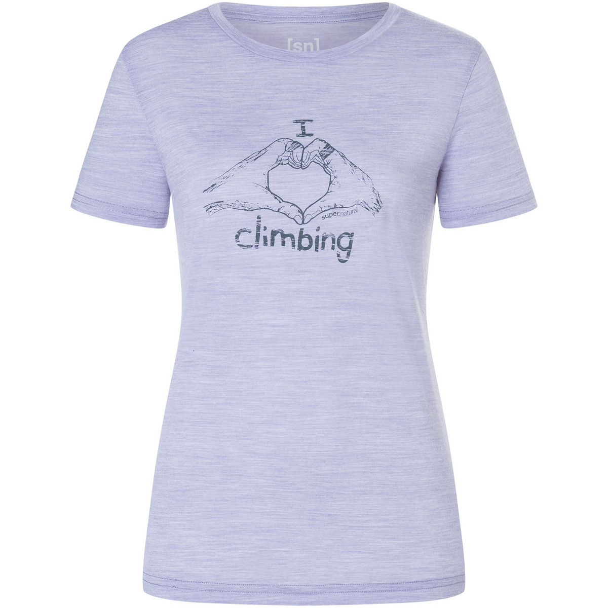 Super.Natural Damen I Love Climbing T-Shirt