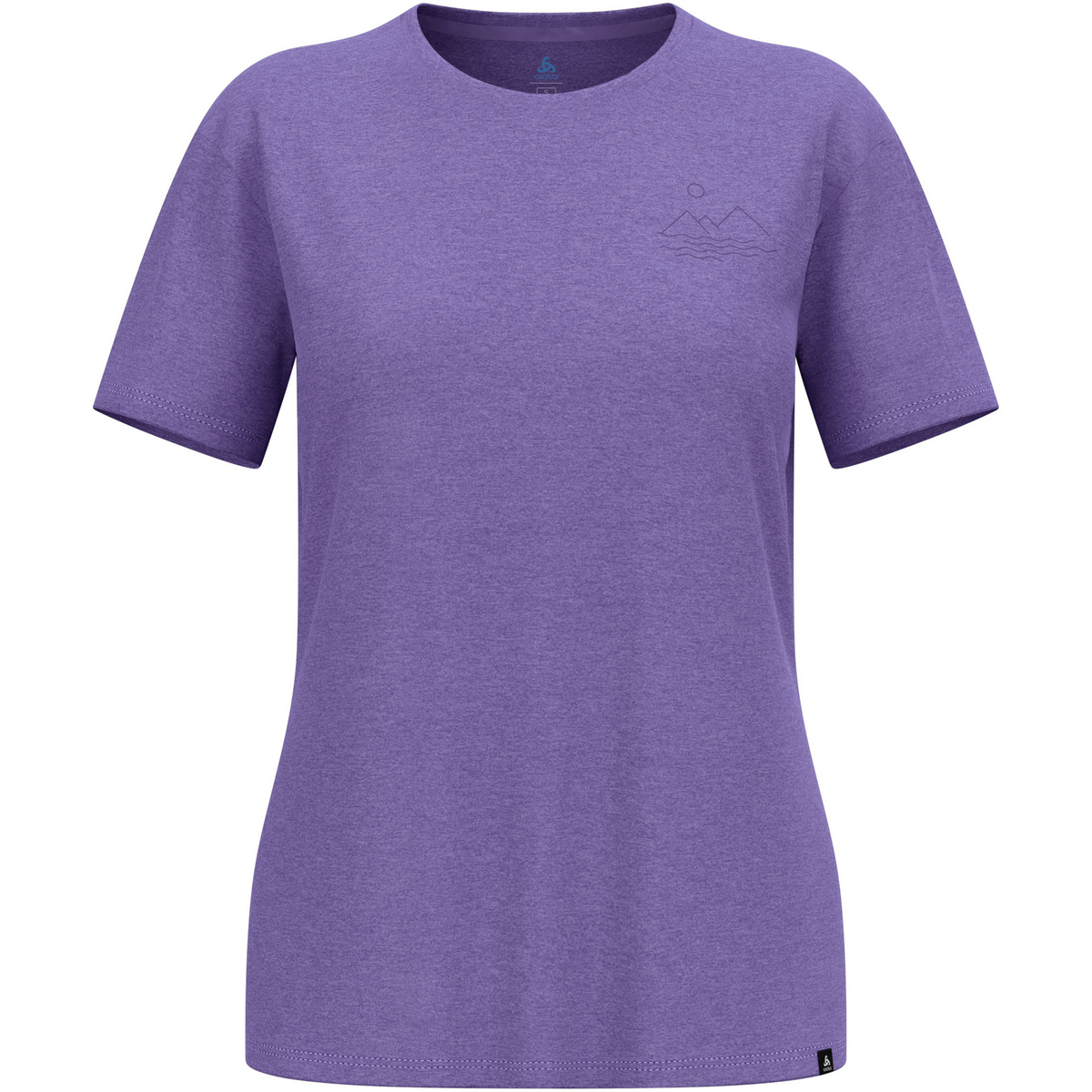 Odlo Damen Ascent Sun. Sea. Mountains. T-Shirt
