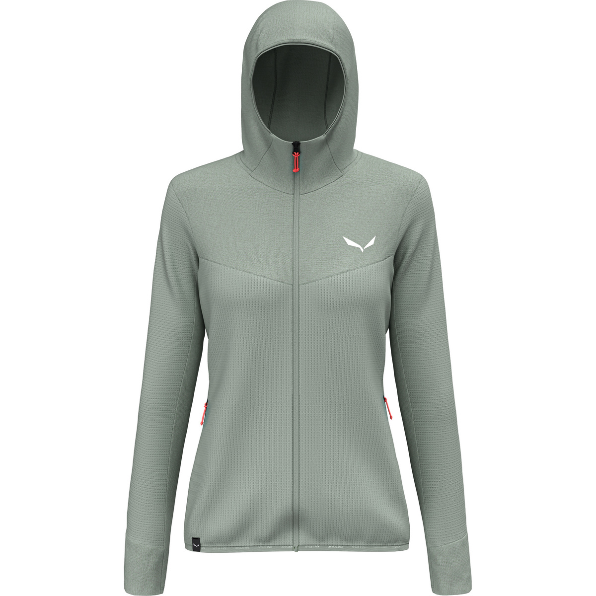 Salewa Damen Puez Waffle Hyb PL Hoodie Jacke