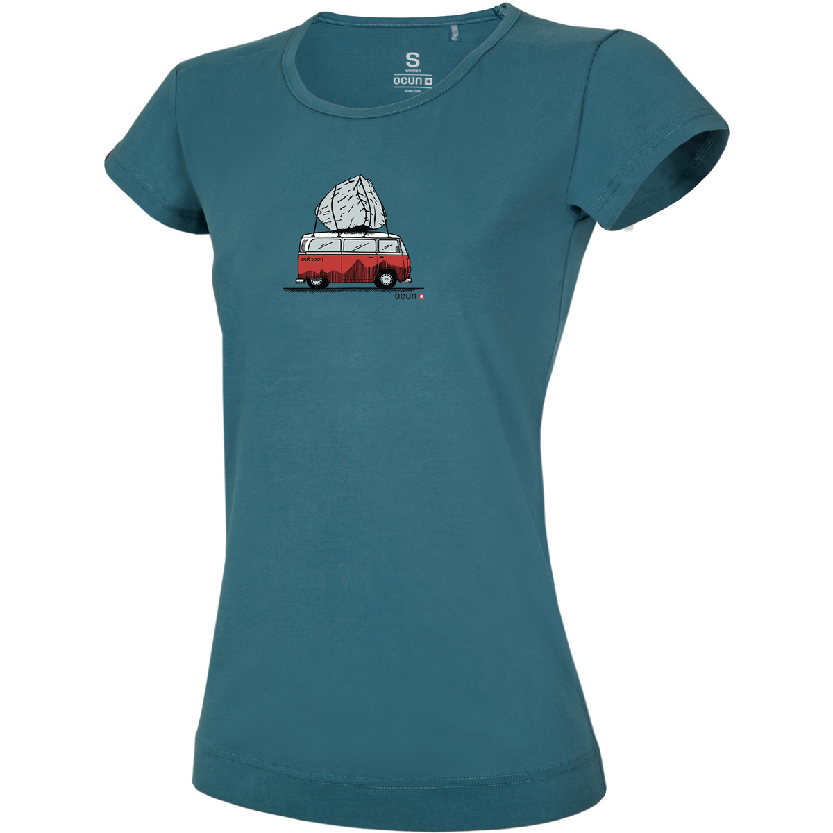 Ocun Damen Classic T Bus-Stone T-Shirt