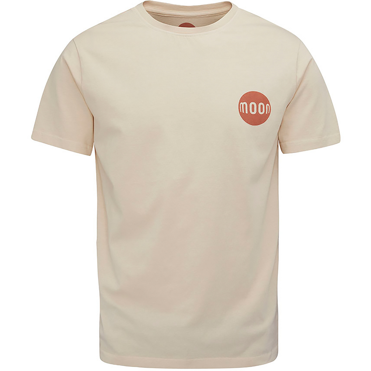 moon Herren Train Hard Back Print T-Shirt