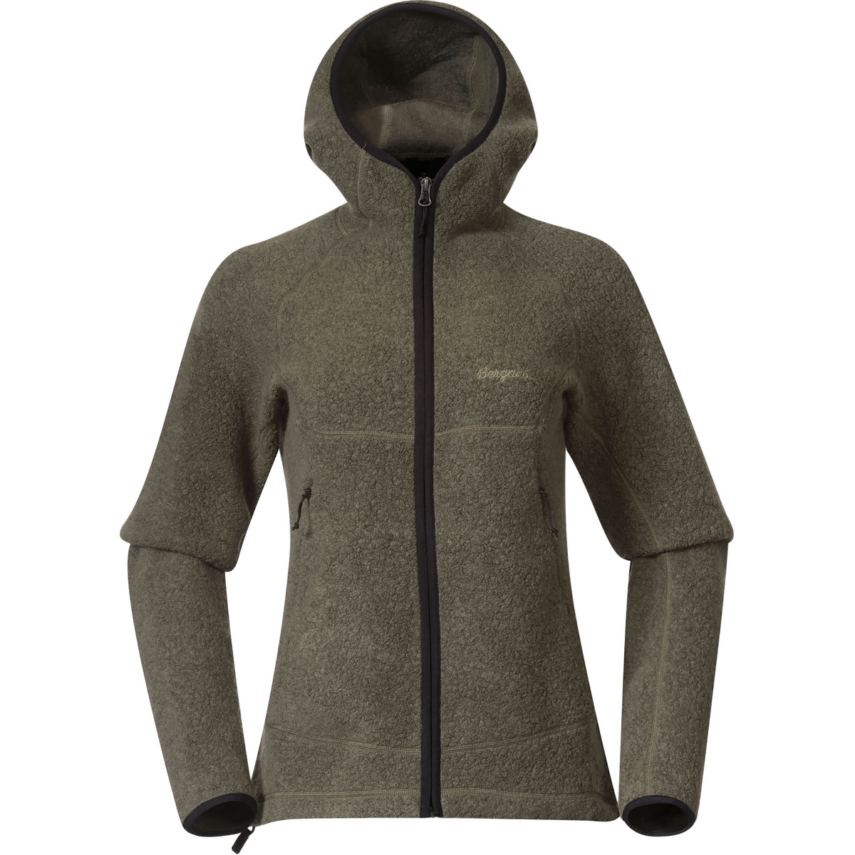 Bergans Damen Vaagaa Merino Terry Hoodie Jacke