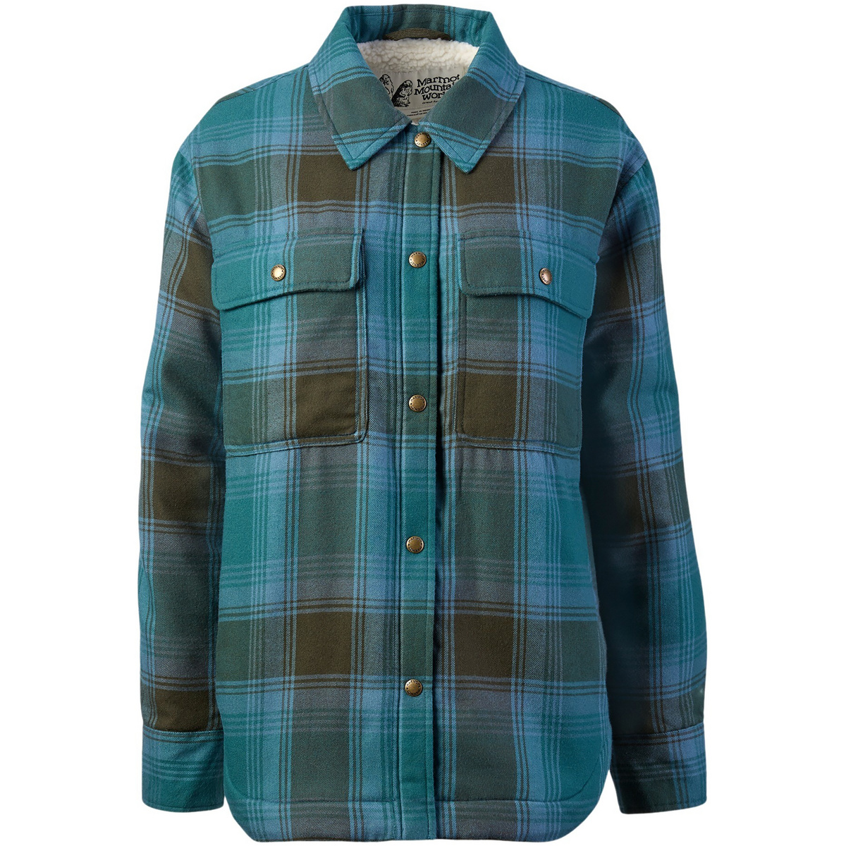 Marmot Damen Ridgefield Sherpa Flannel Jacke