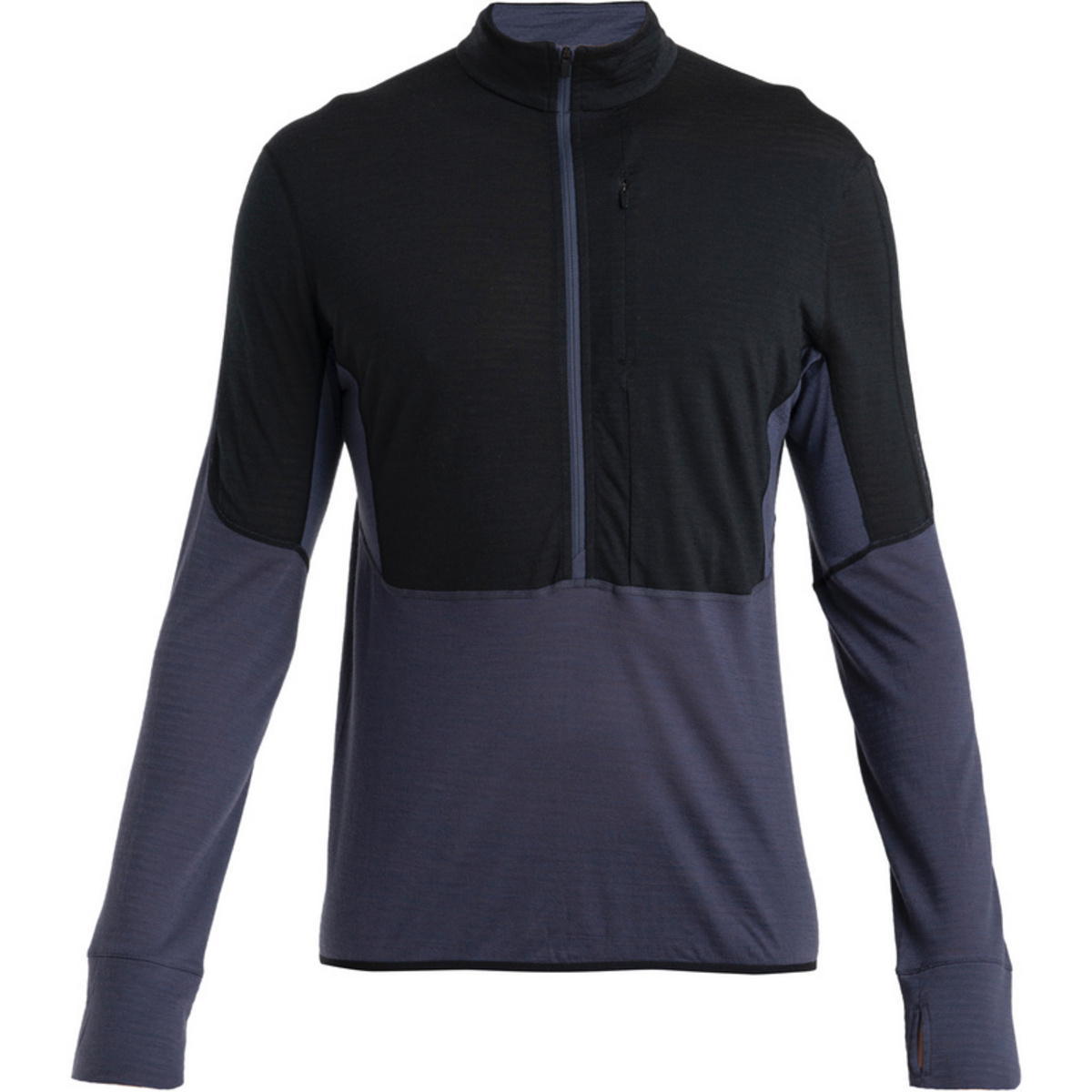 Icebreaker Herren 200 Realfleece Descender Half Zip Longsleeve