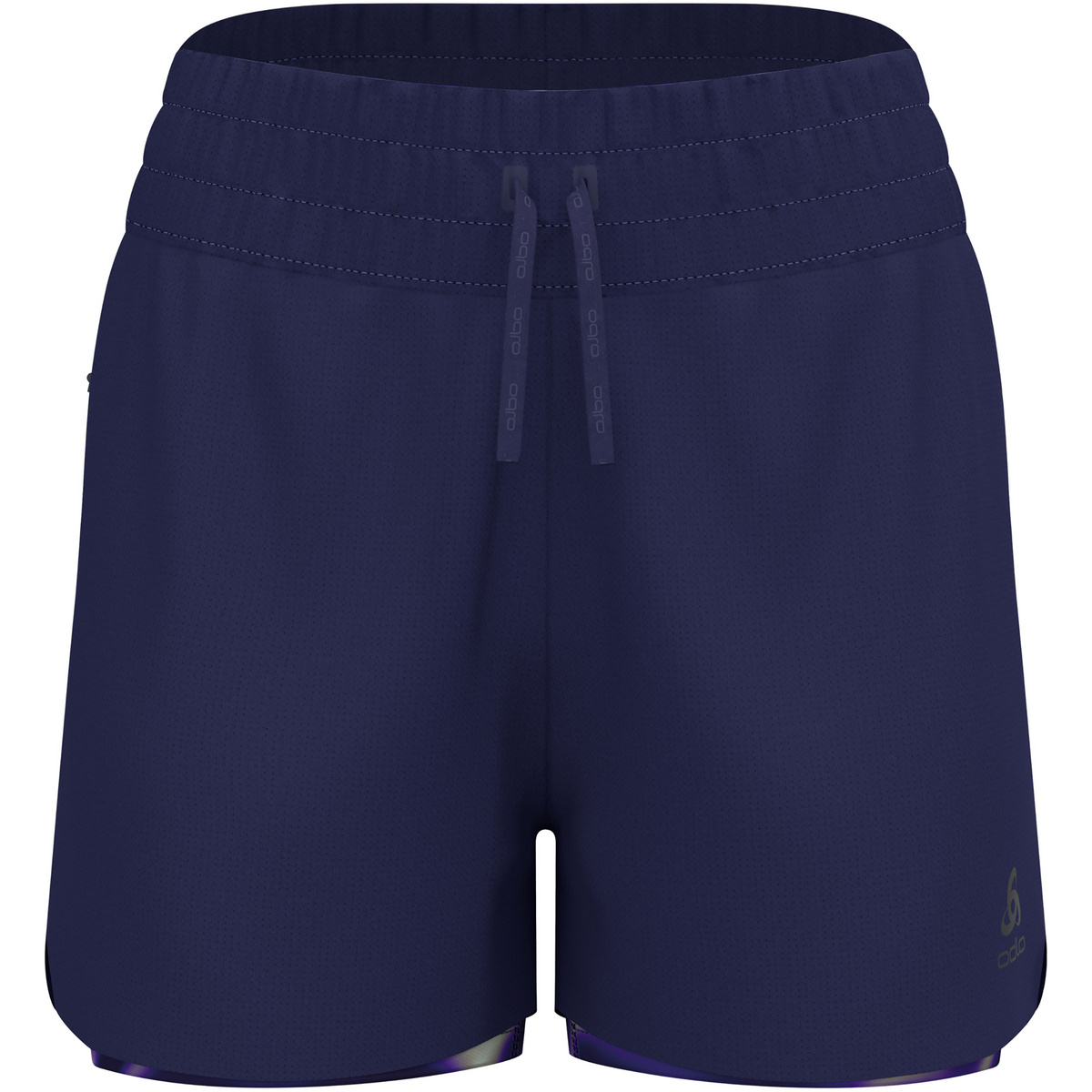 Odlo Damen Zeroweight 3 Inch Print 2-in-1 Shorts