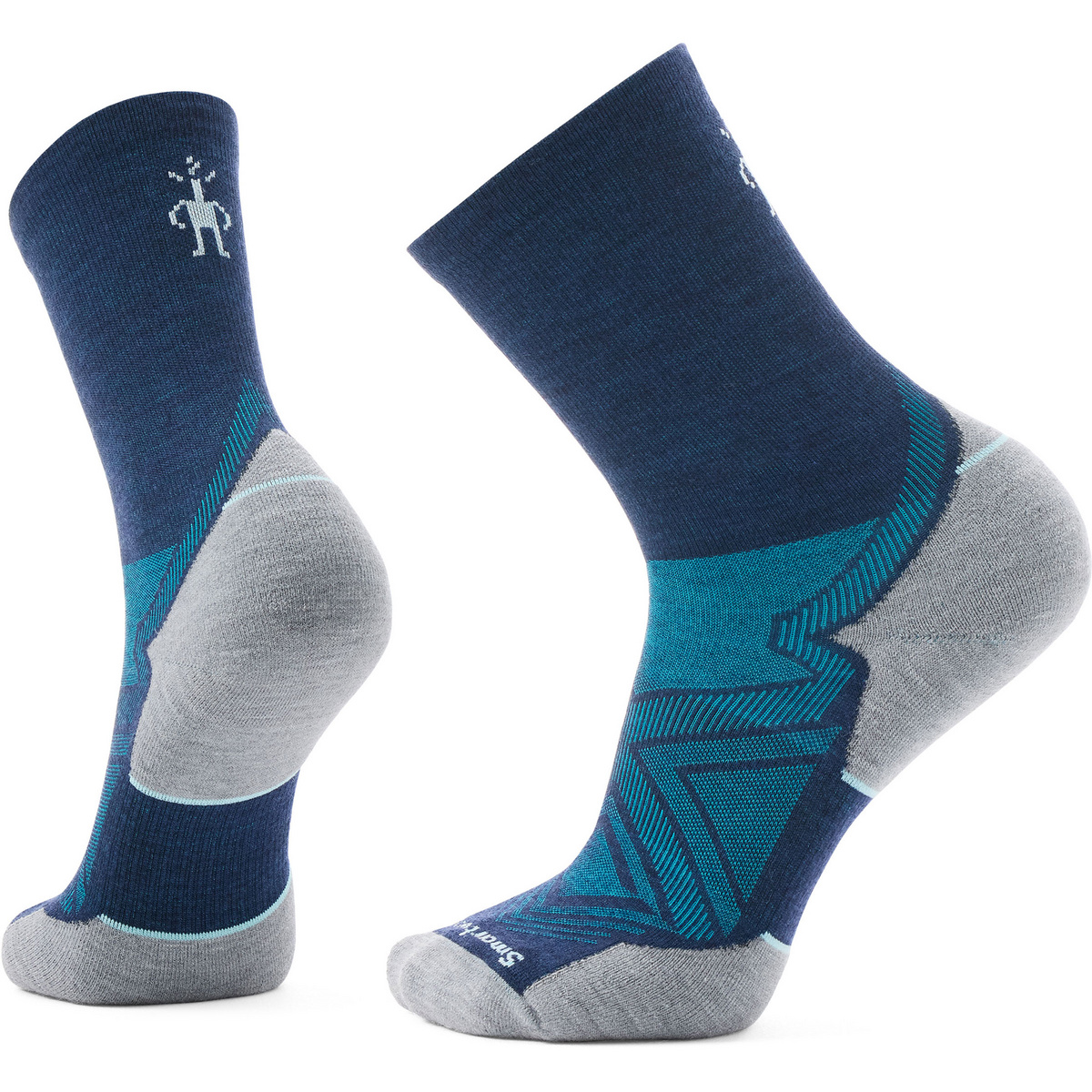 Smartwool Herren Run Targeted Cushion Mid Crew Socken