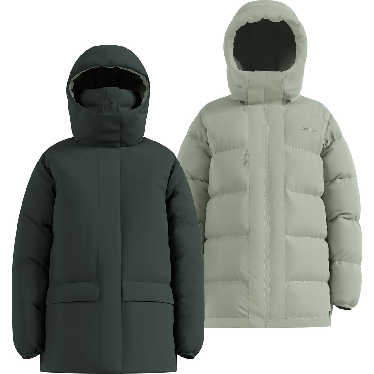 Odlo Damen Down Oversized Hoodie Jacke