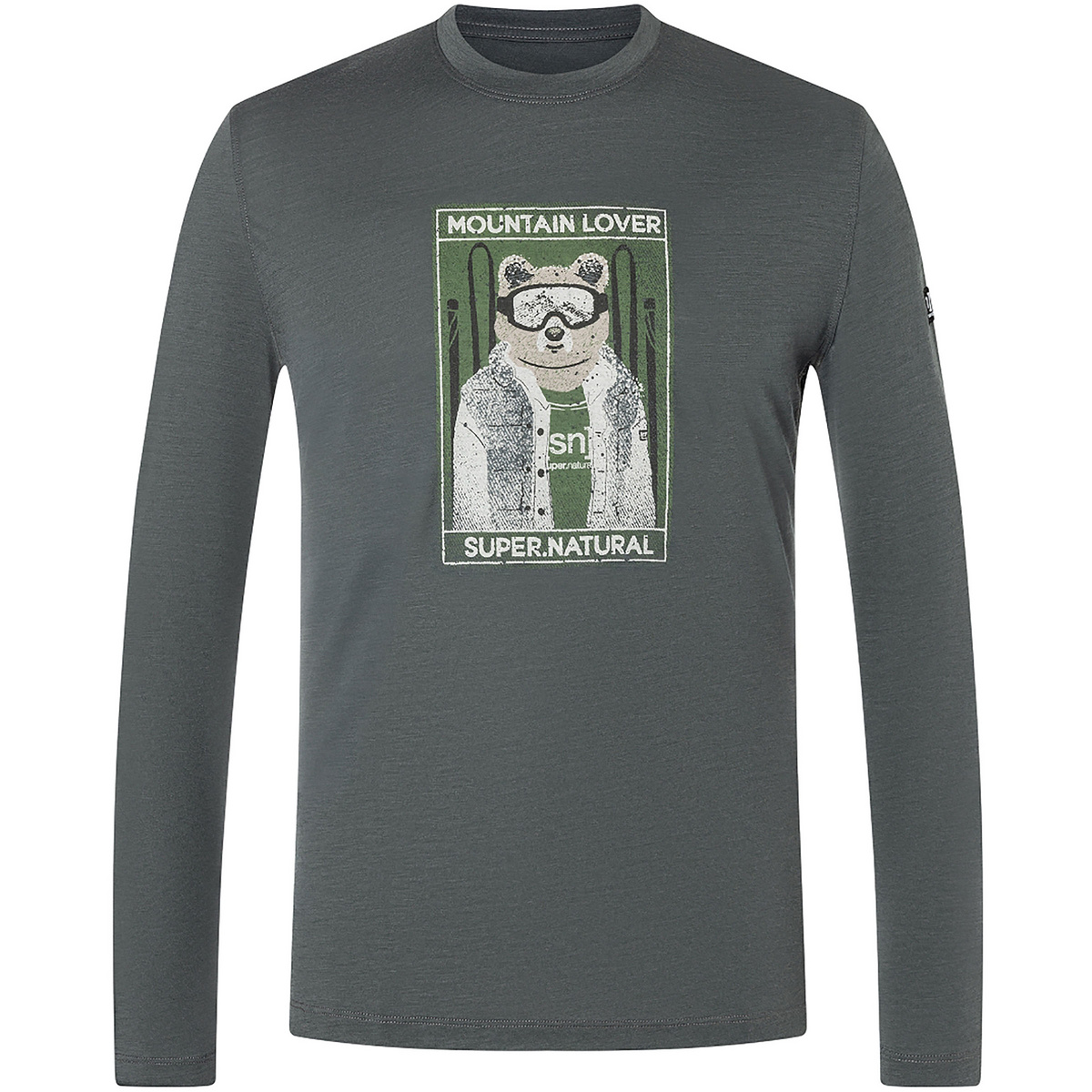 Super.Natural Herren Bearski Longsleeve