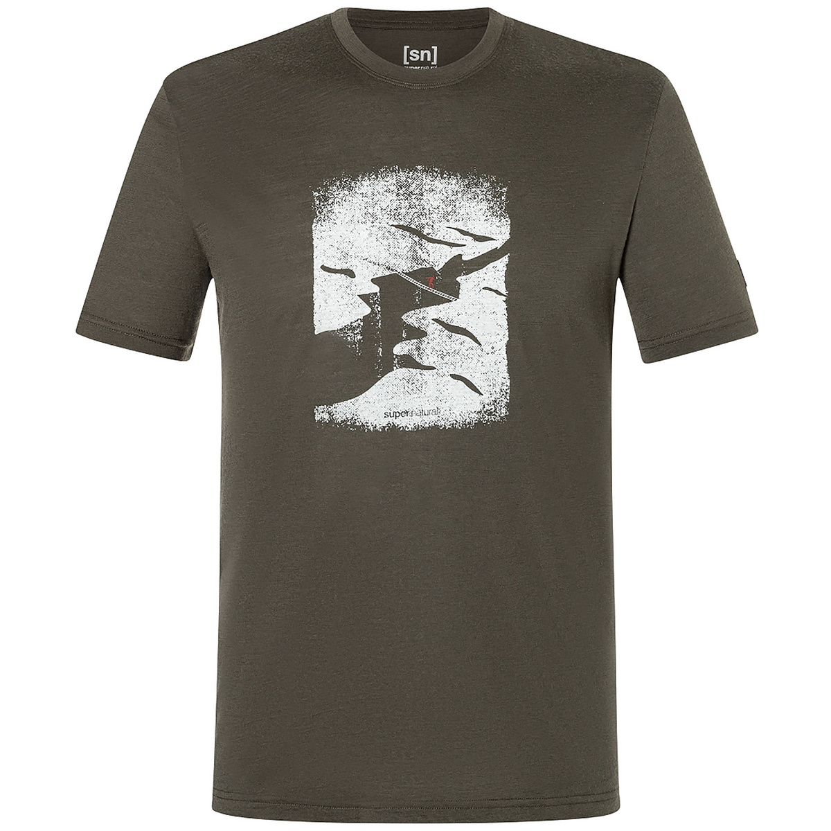 Super.Natural Herren Crevasse T-Shirt