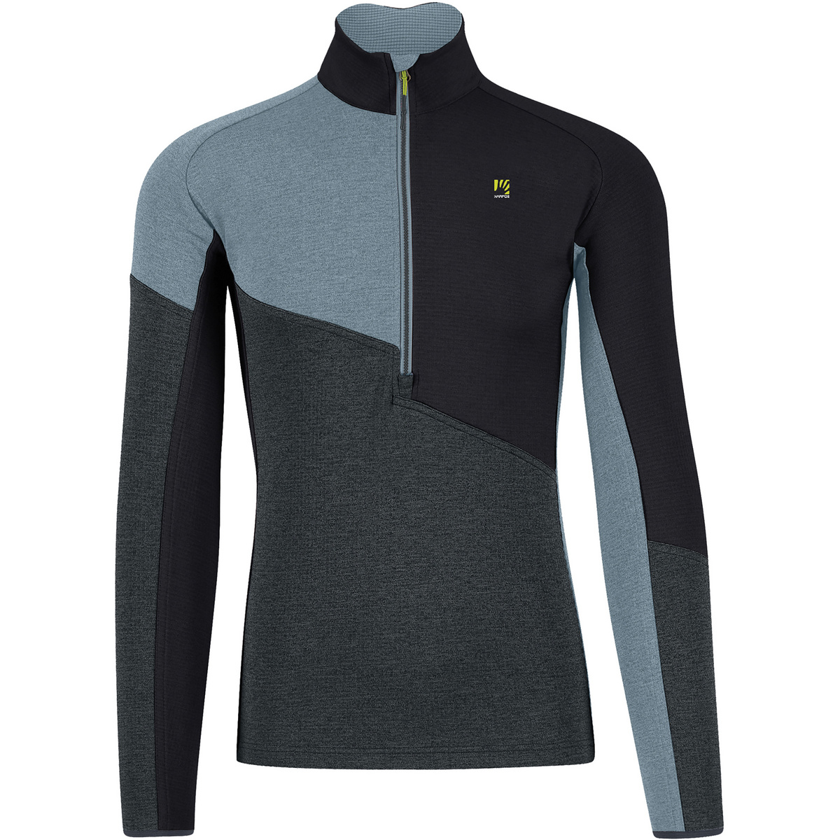 Karpos Herren Federa Half-Zip Fleece Longsleeve