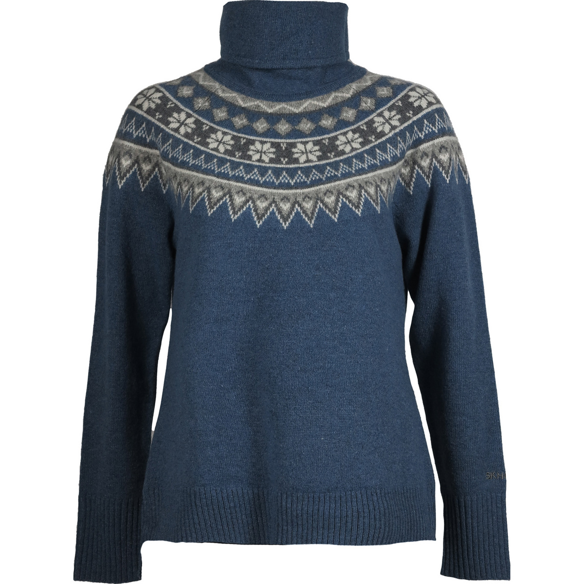 Skhoop Damen Scandinavian Turtleneck Pullover