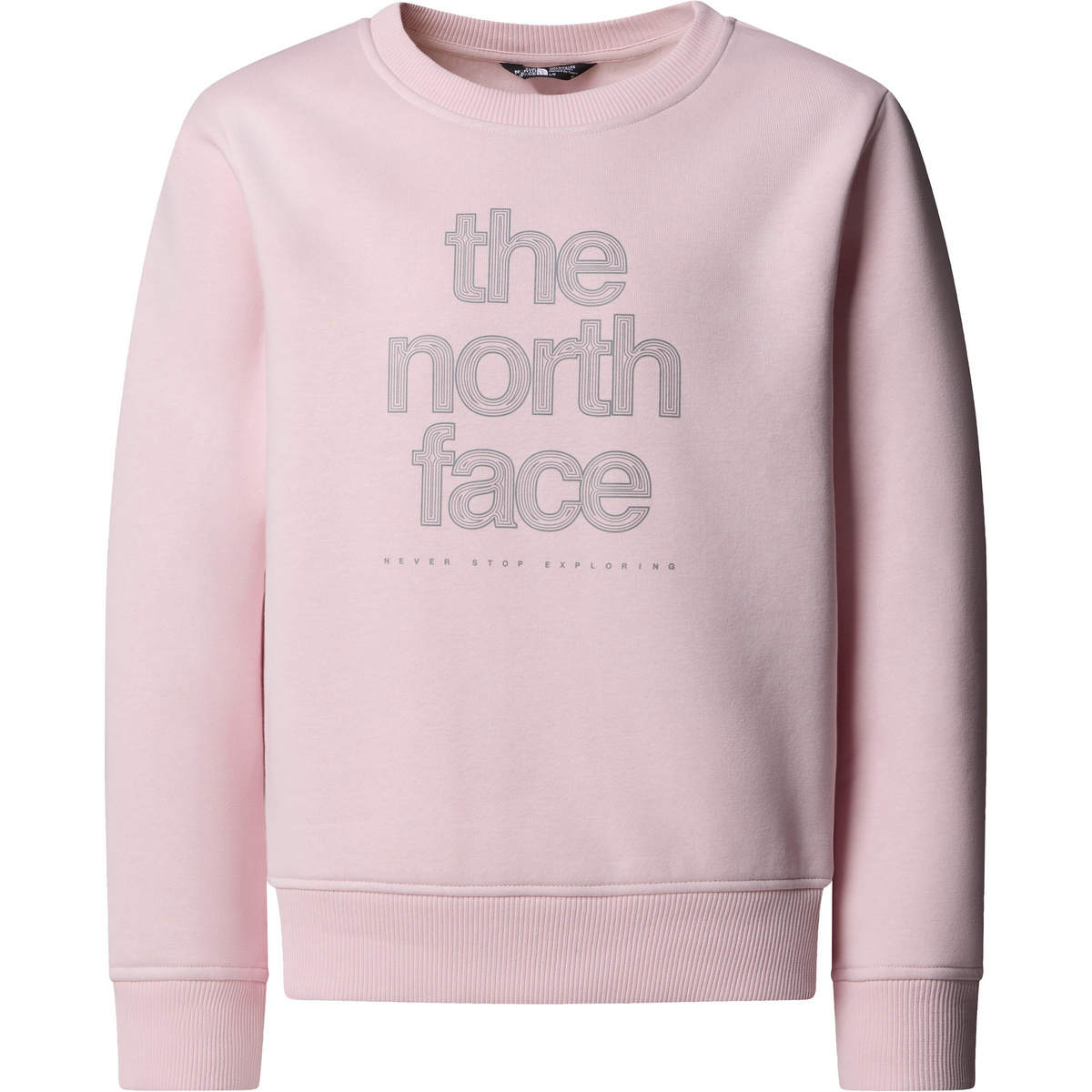 The North Face Kinder Reflective Logo Relaxed Crew Pullover