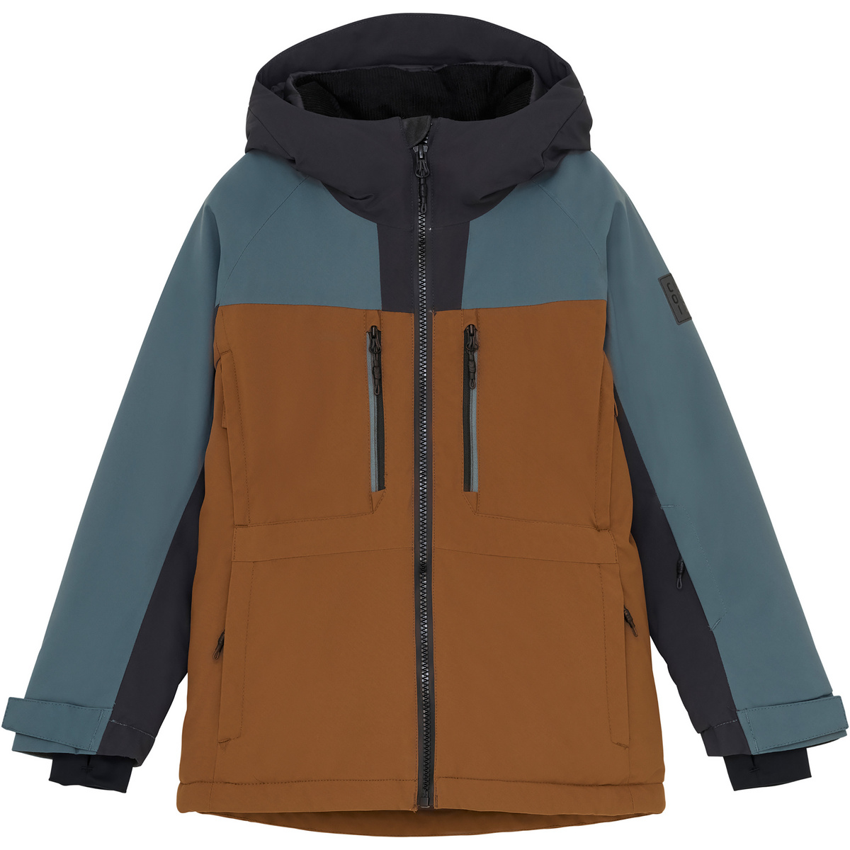 Color Kids Kinder Colorblock Ski Jacke