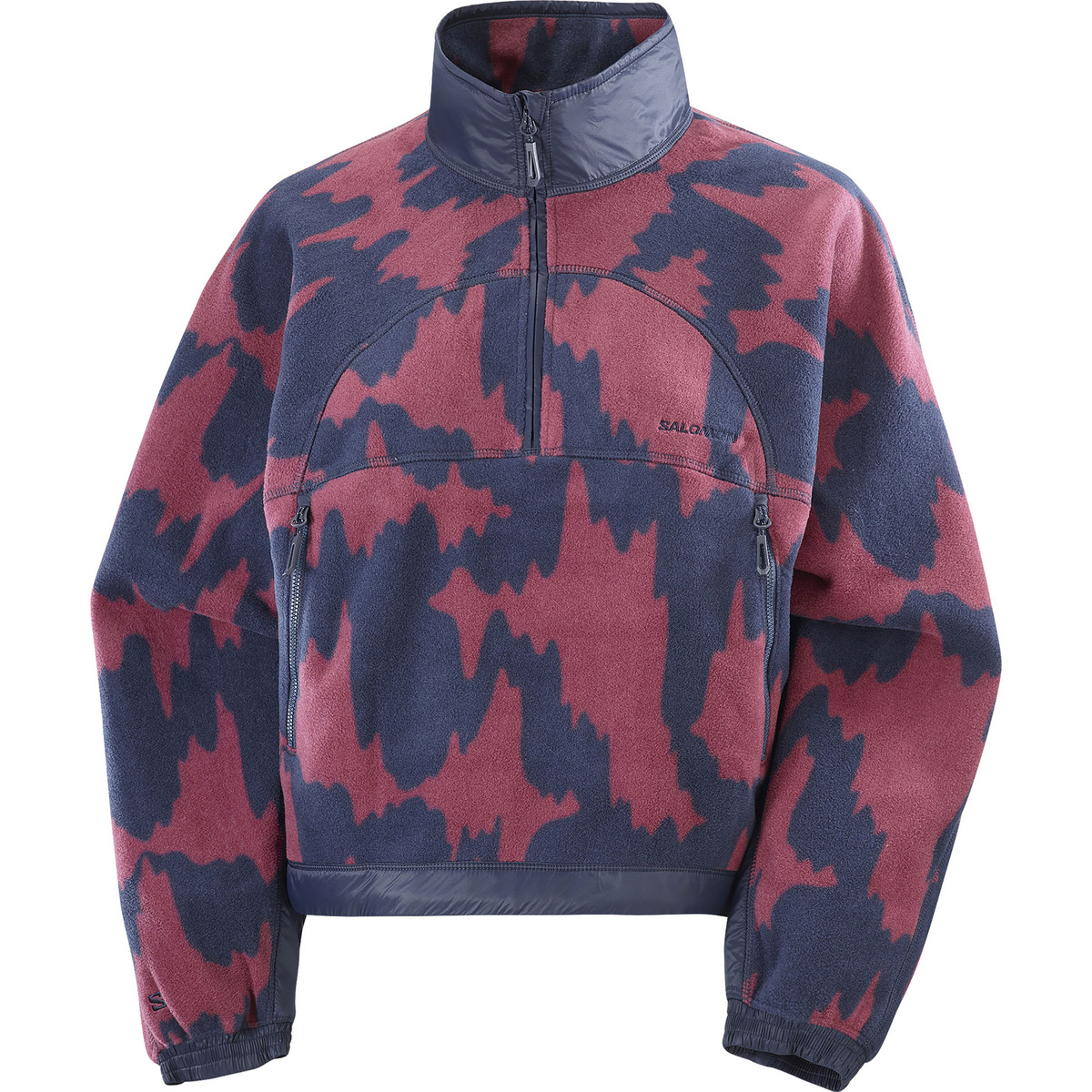 Salomon Damen Chroma Fleece Crop Pullover