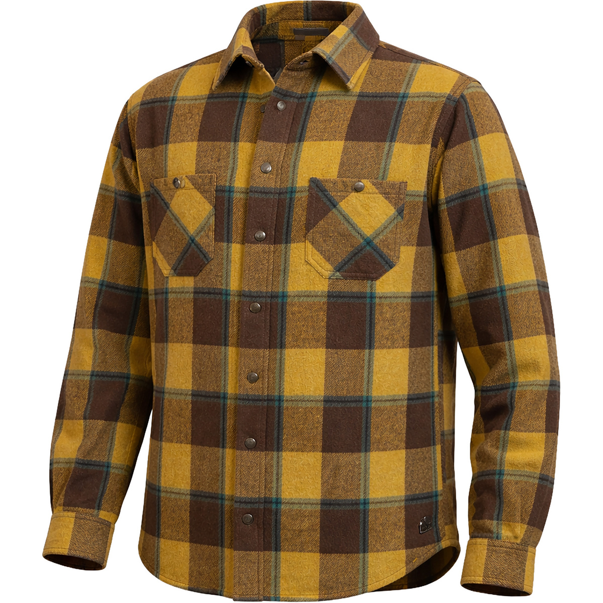 Rupe Checked Wool Flannel Hemd