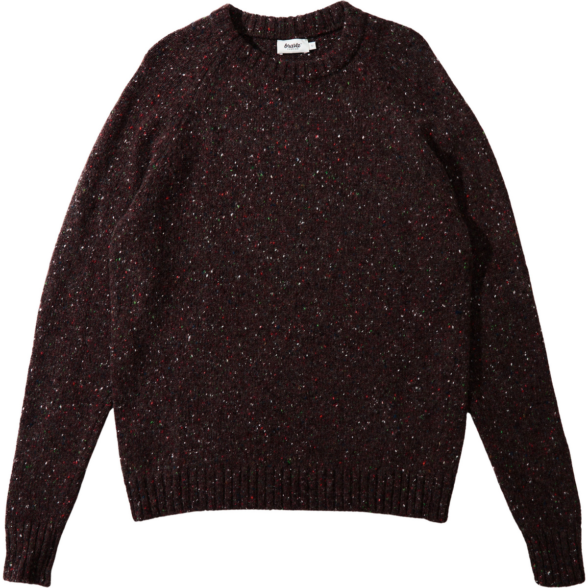 Brava Fabrics Herren Wool Raglan Pullover