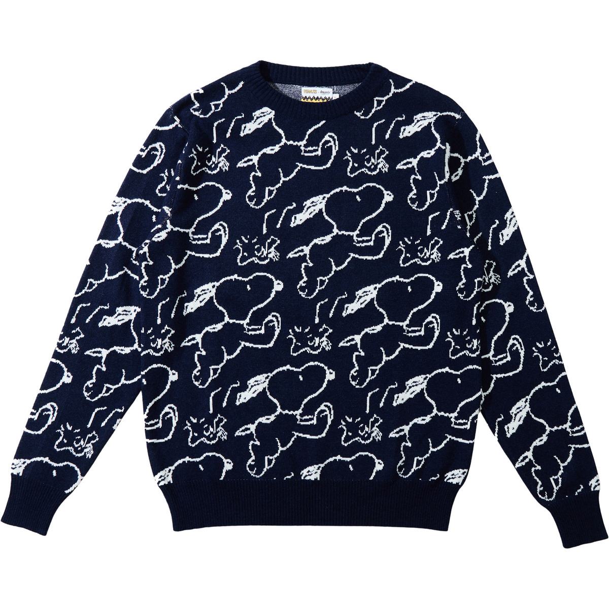 Brava Fabrics Herren Peanuts Jacquard Pullover