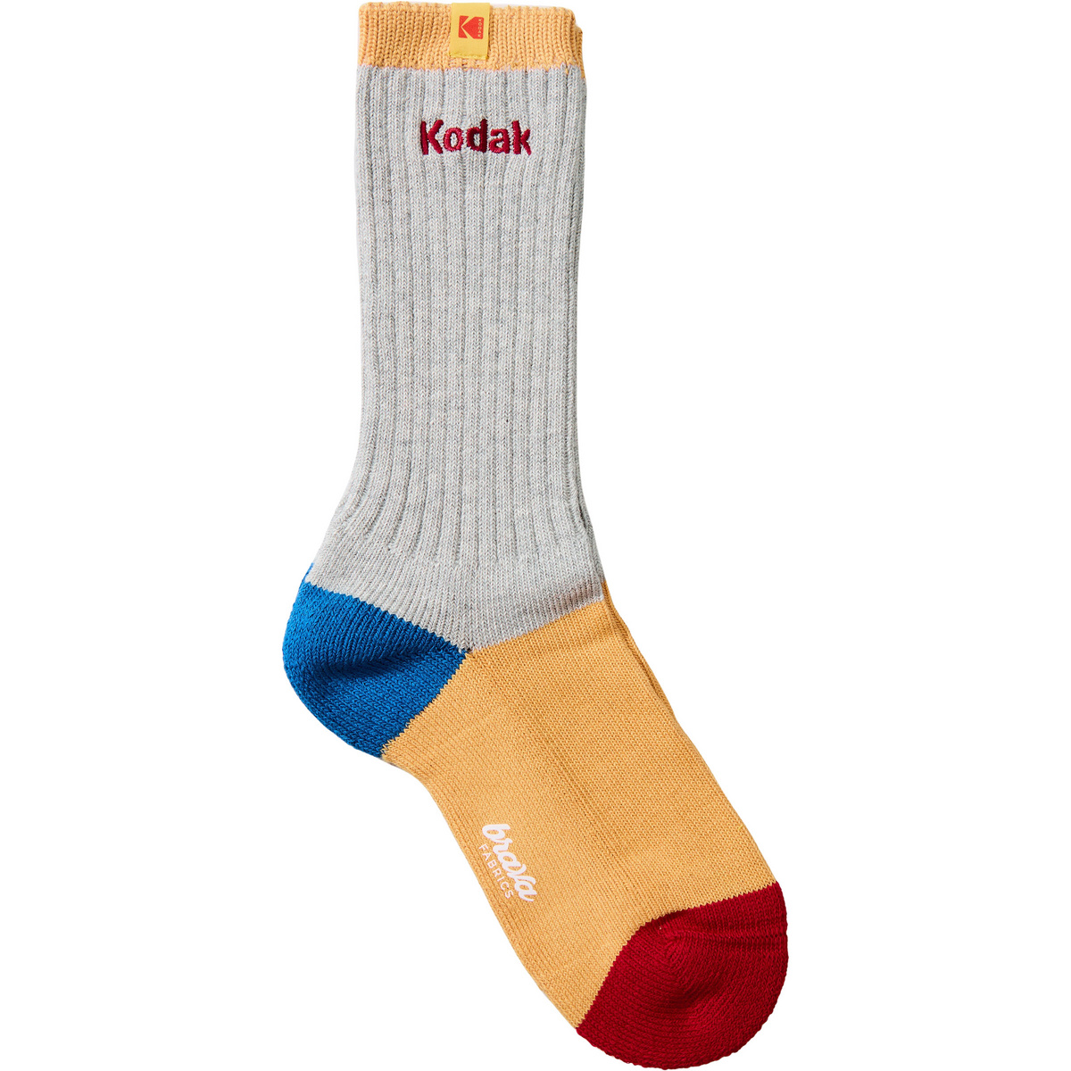 Brava Fabrics Kodak Block Ribbed Socken