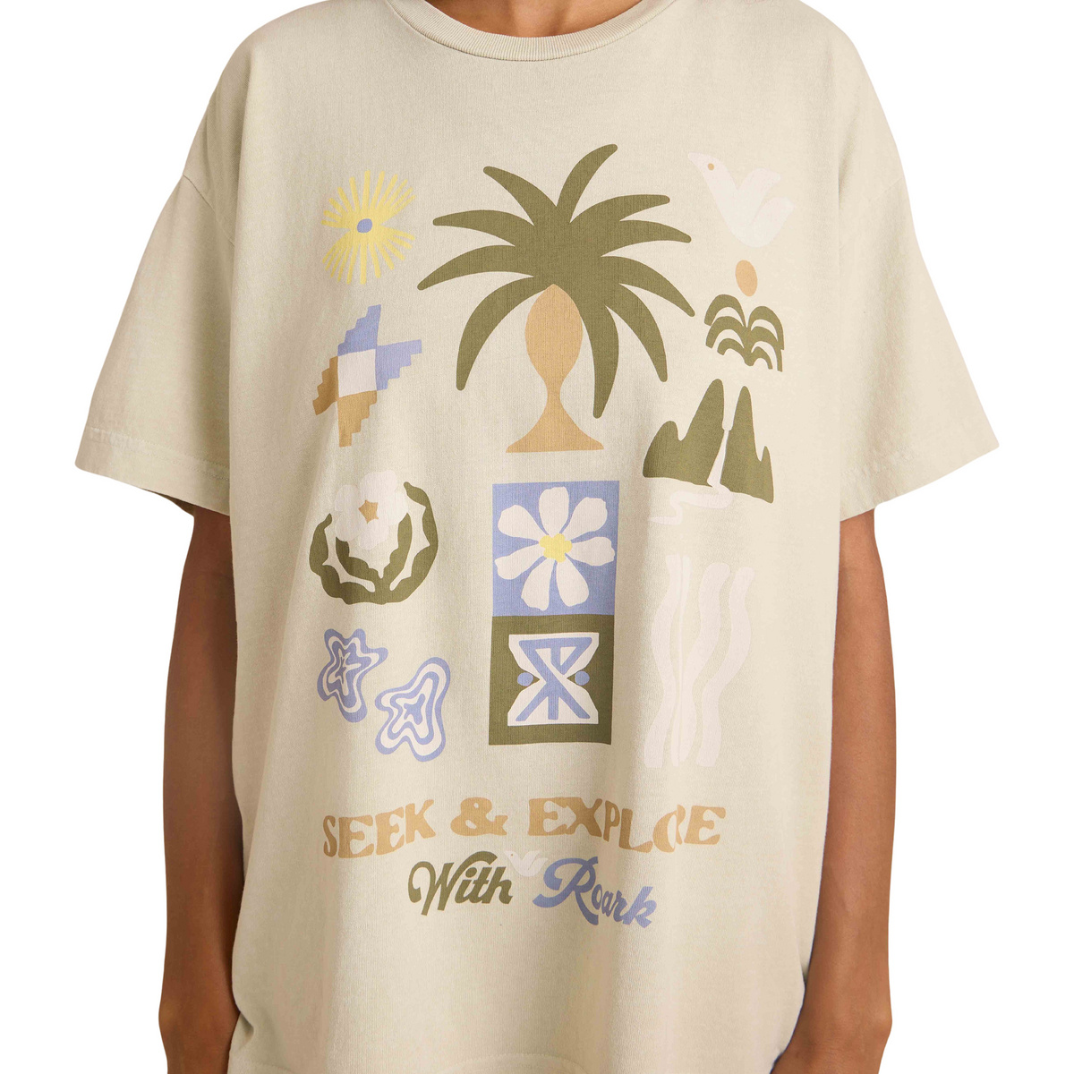 Roark Damen Seeker Oversized T-Shirt