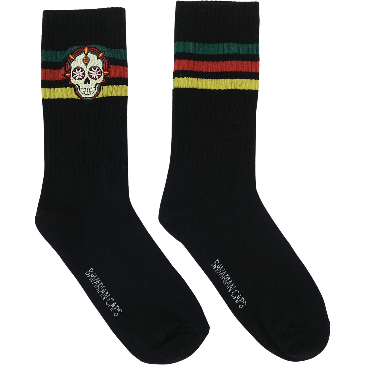 Bavarian Caps Dia De Muertos Socken