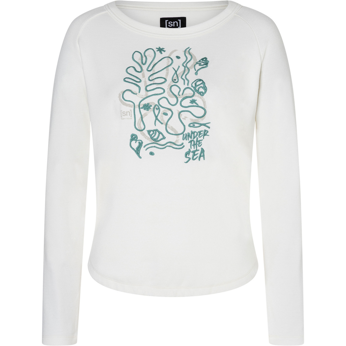 Super.Natural Damen Under The Sea Crew Pullover