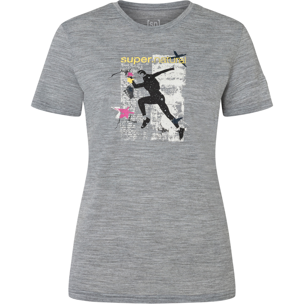 Super.Natural Damen Running Art T-Shirt
