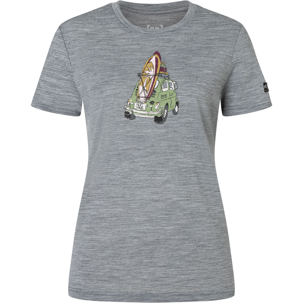 Super.Natural Damen Surfcar T-Shirt