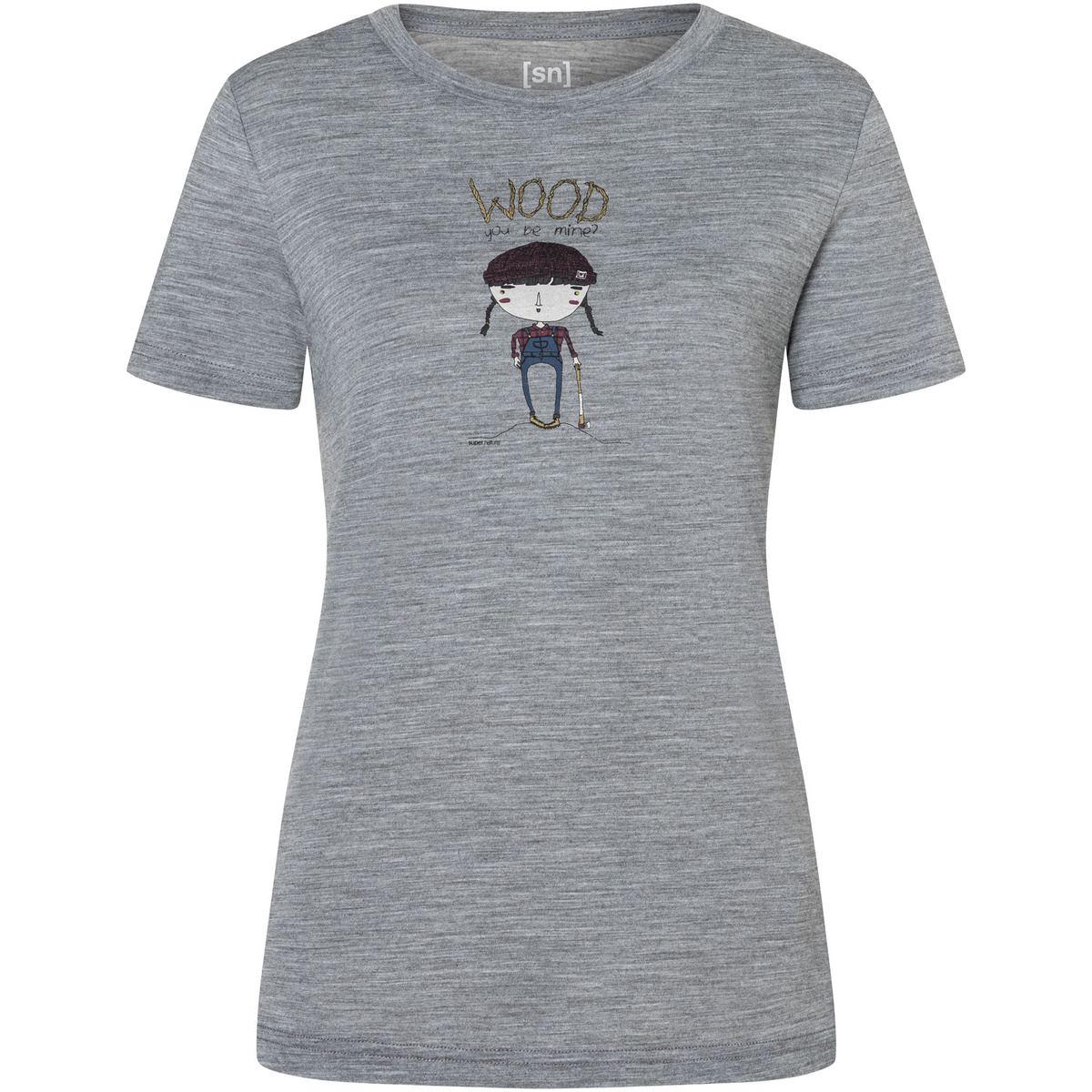 Super.Natural Damen Wood Craftine T-Shirt