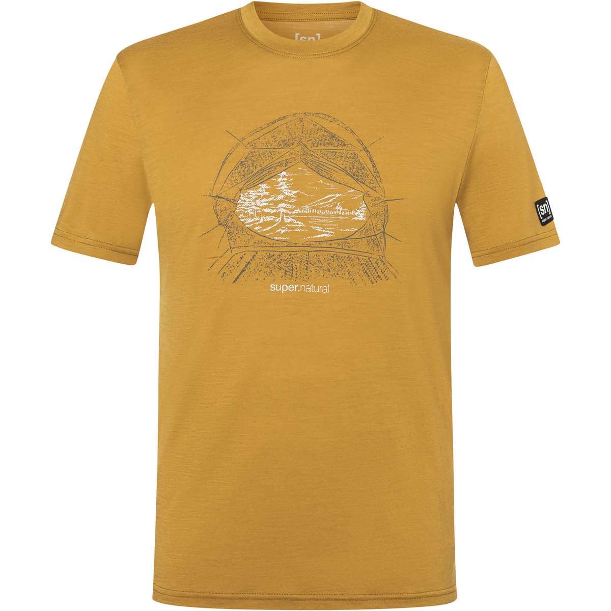 Super.Natural Herren Tent Vie T-Shirt