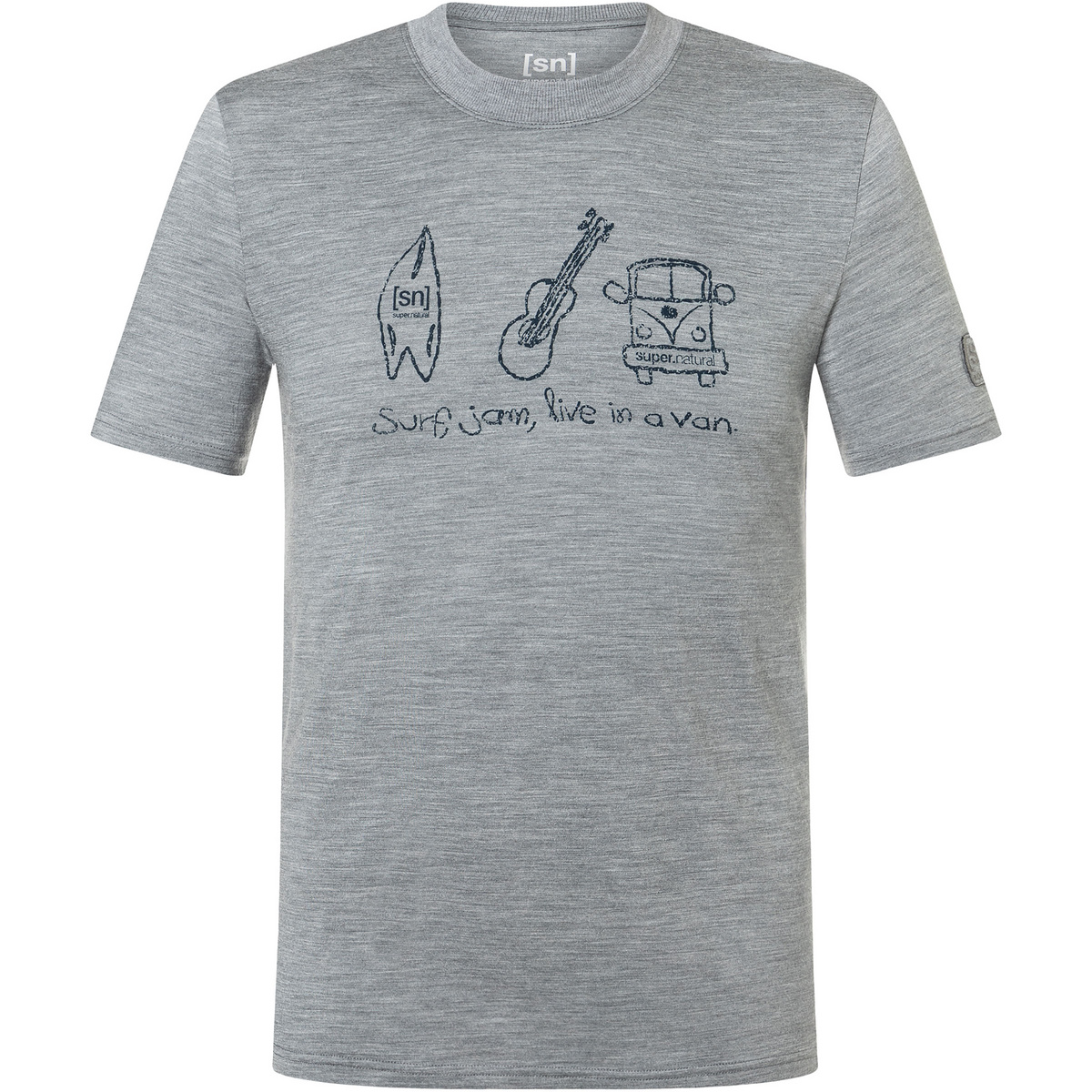 Super.Natural Herren Van Life Bio J T-Shirt
