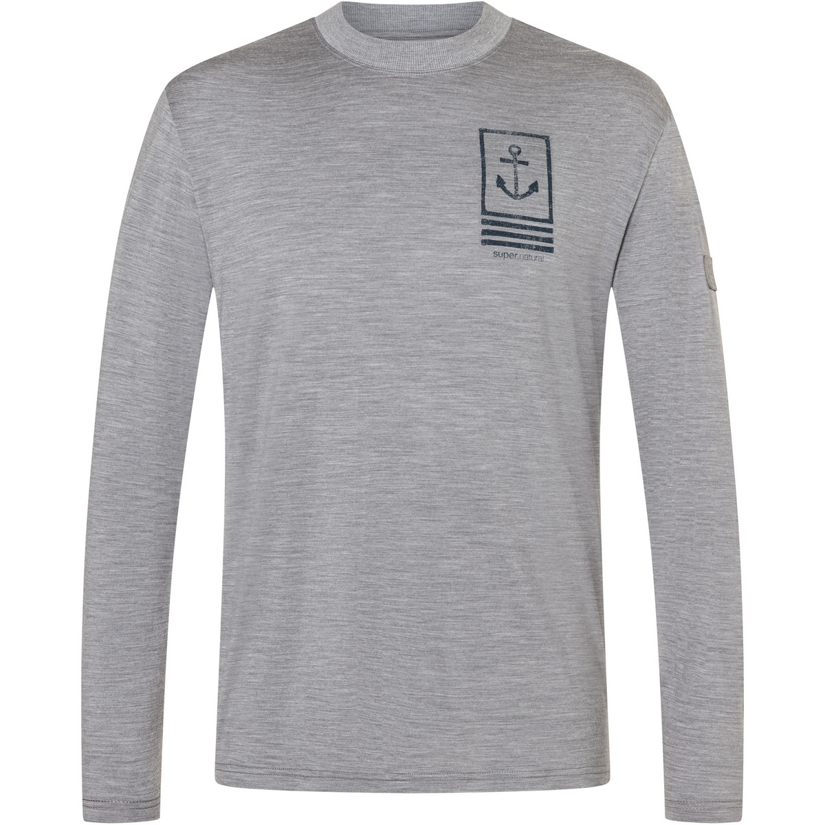 Super.Natural Herren Lil Anchor Bio J Longsleeve