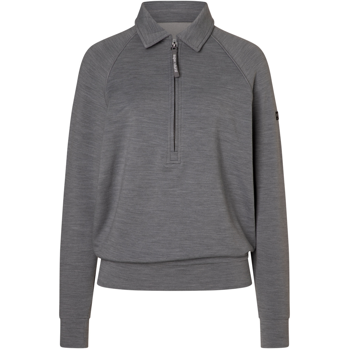 Super.Natural Damen 1/4 Zip Sweater Pullover