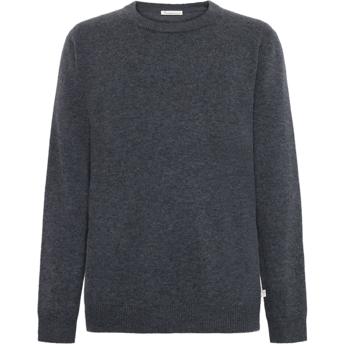 KnowledgeCotton Apparel Herren Single Knit Cashmere Crew Neck Pullover