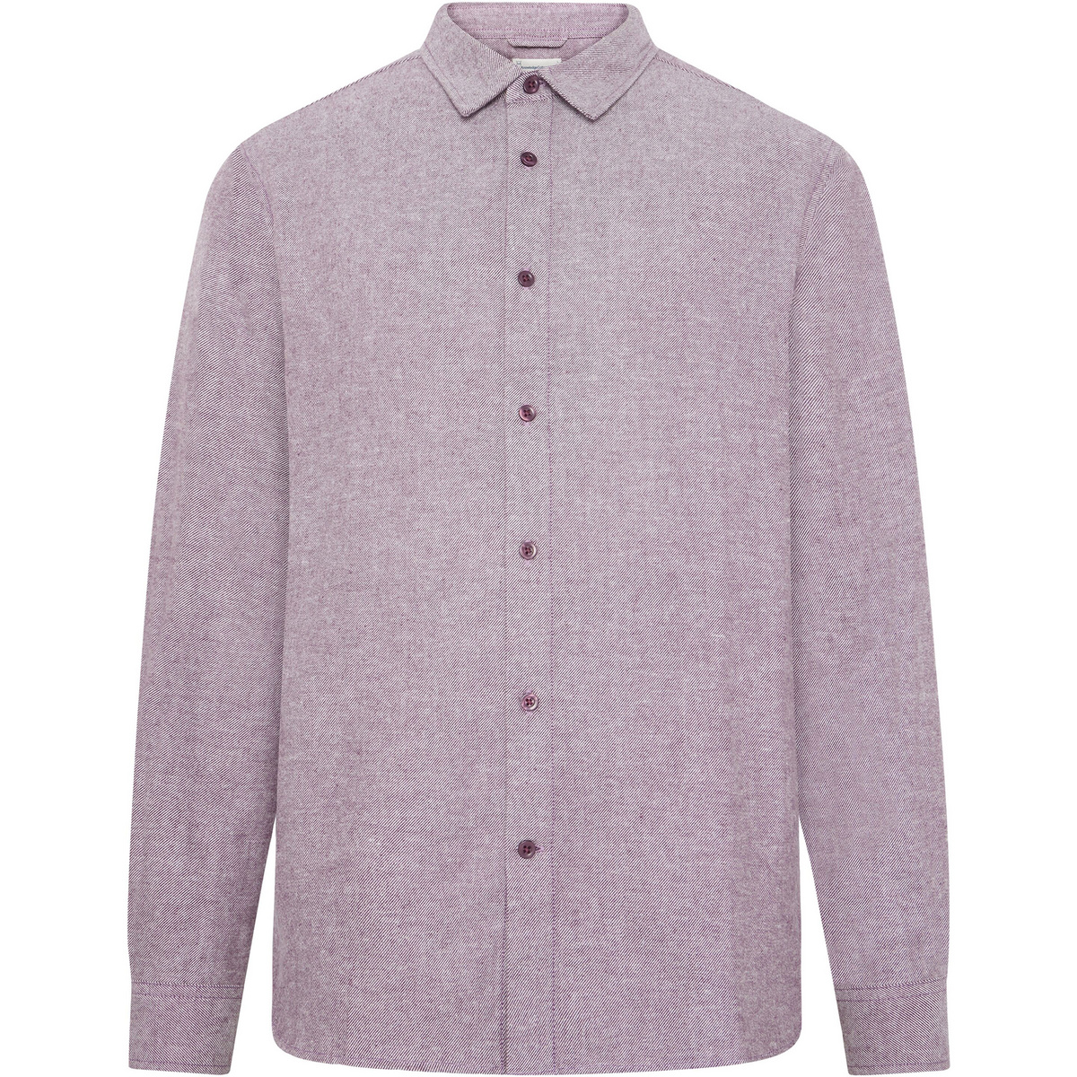 KnowledgeCotton Apparel Herren Regular Fit Heavy Twill Flannel Hemd