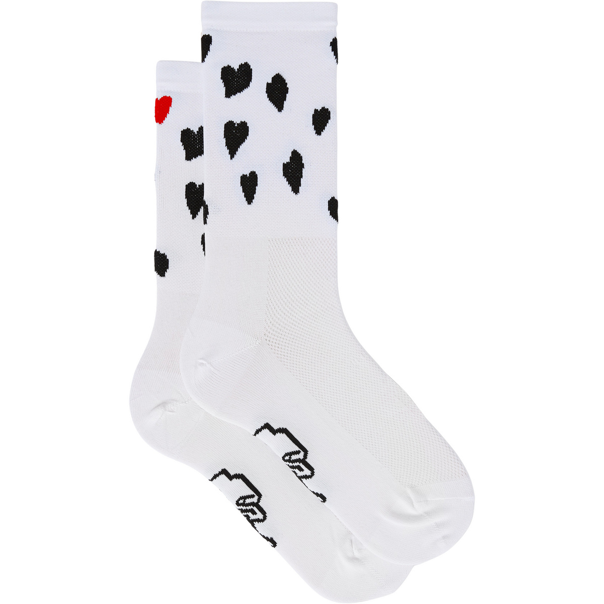 Fingerscrossed Classic Trip Black Hearts Socken