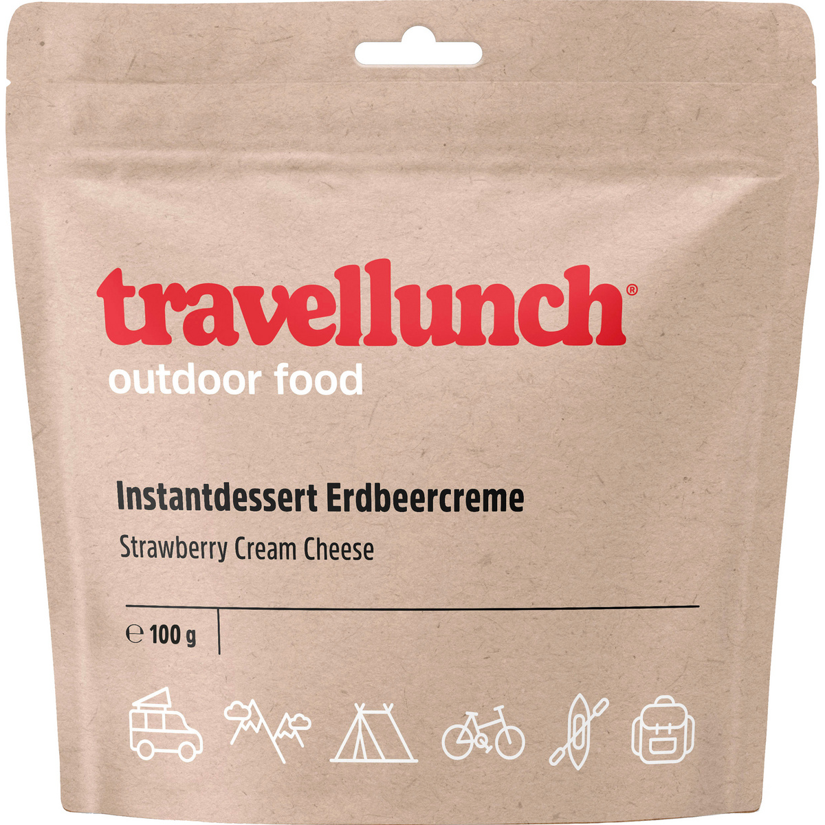 Travellunch Erdbeercreme