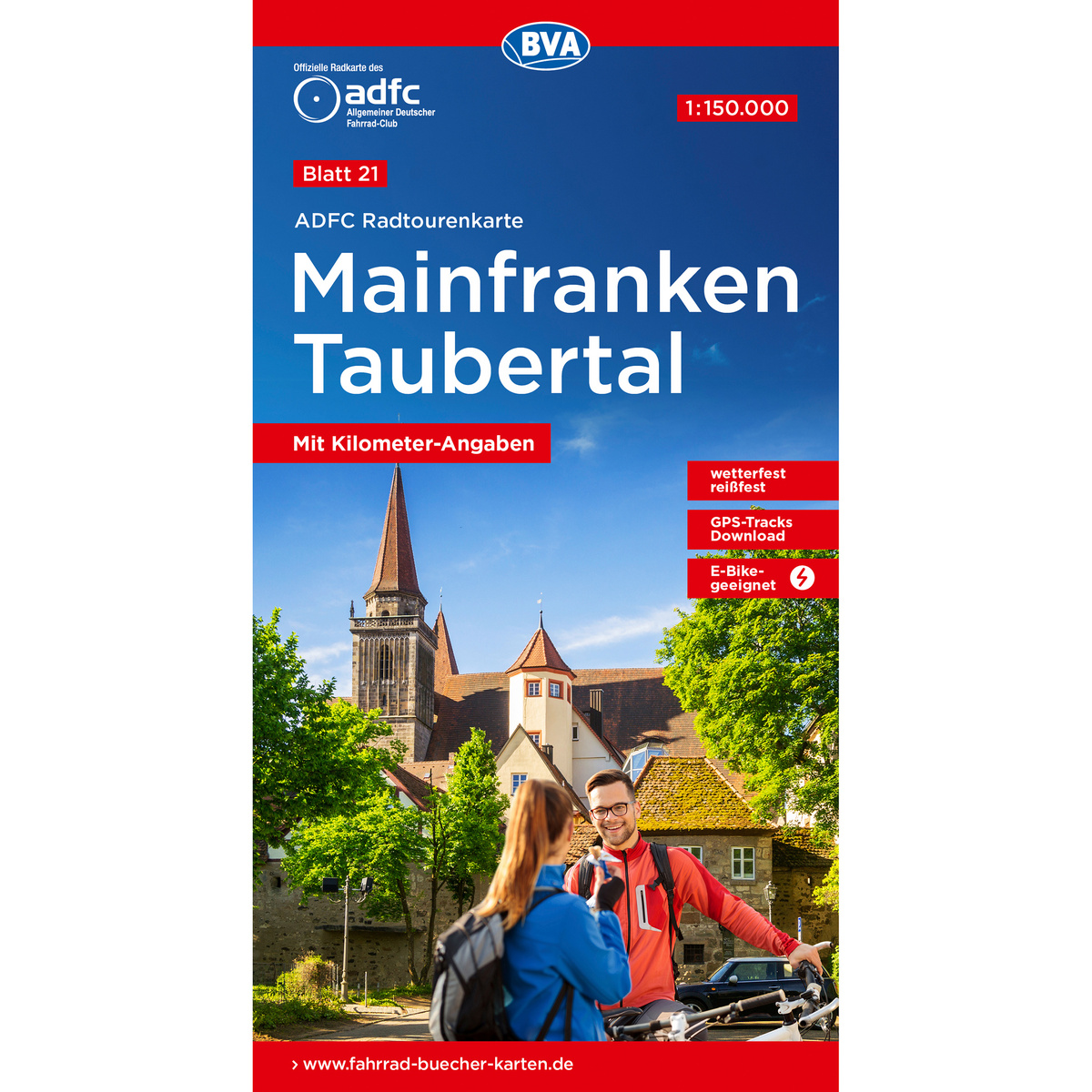 Bielefelder Verlag Mainfranken Taubertal ADFC-RTK 21