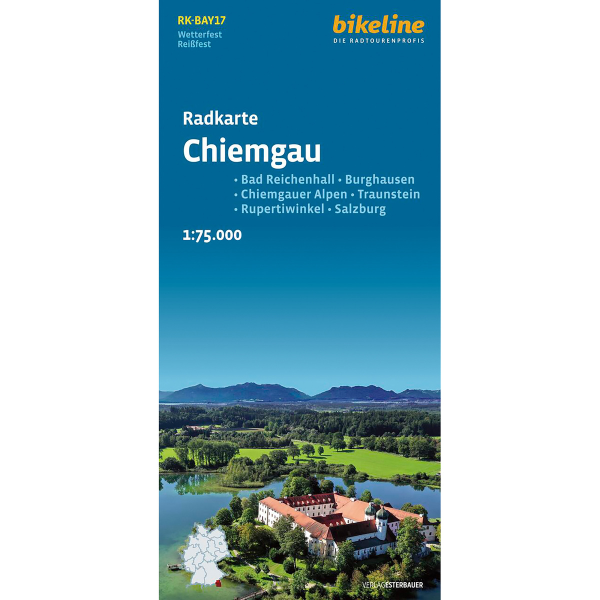 Esterbauer Chiemgau Radkarte bikeline RK-BAY17