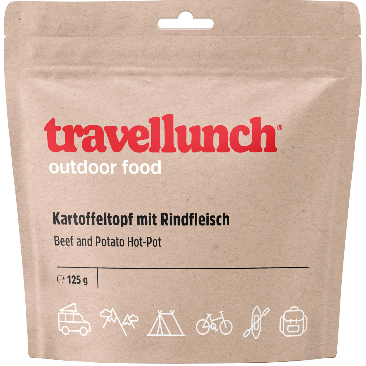 Travellunch Kartoffeltopf mit Rindfleisch