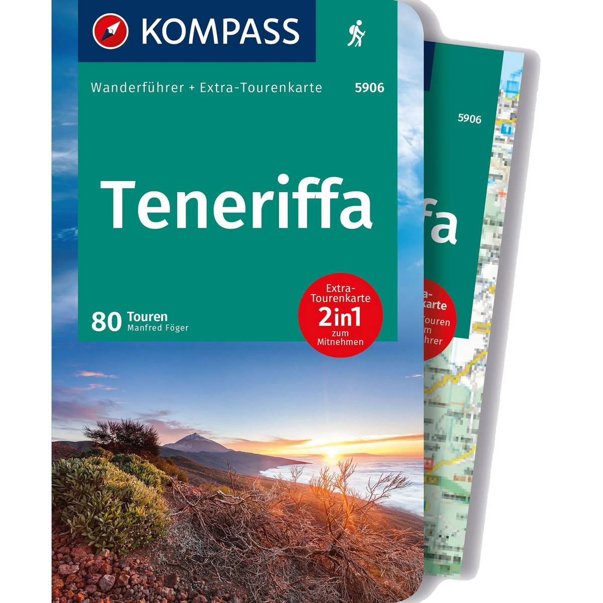 Kompass Verlag Teneriffa 5906 Wanderführer