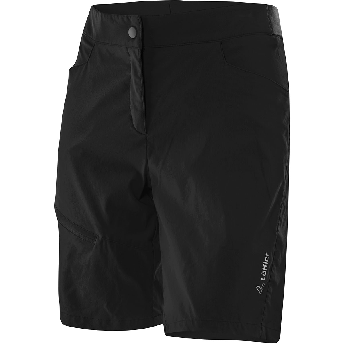 Löffler Damen Comfort Stretch Light MTB Hose kurz