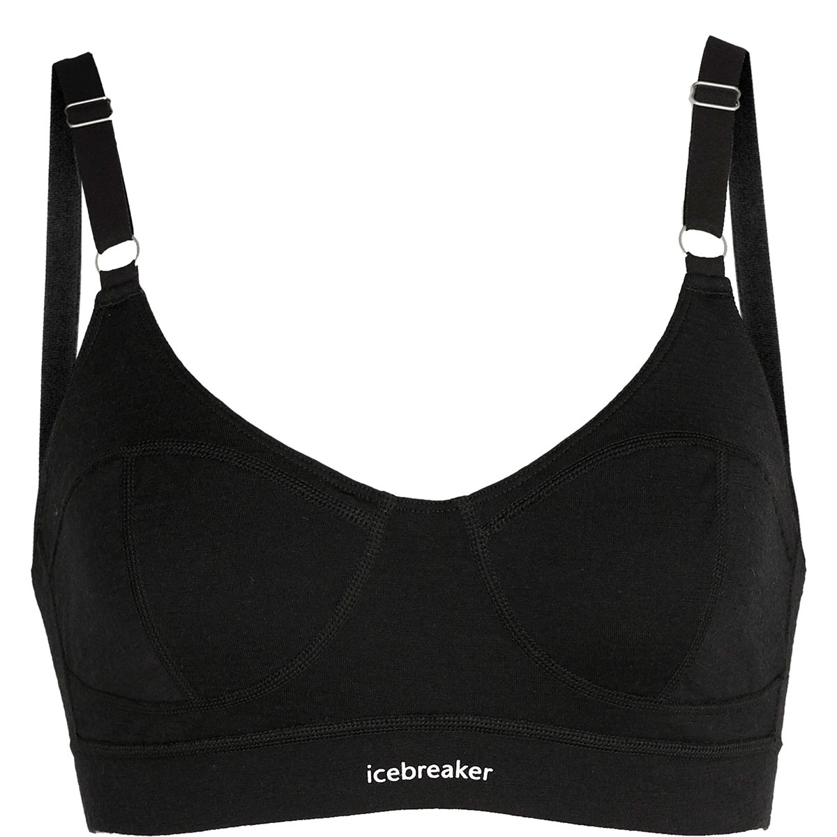 Icebreaker Damen Queens Clasp Sport BH