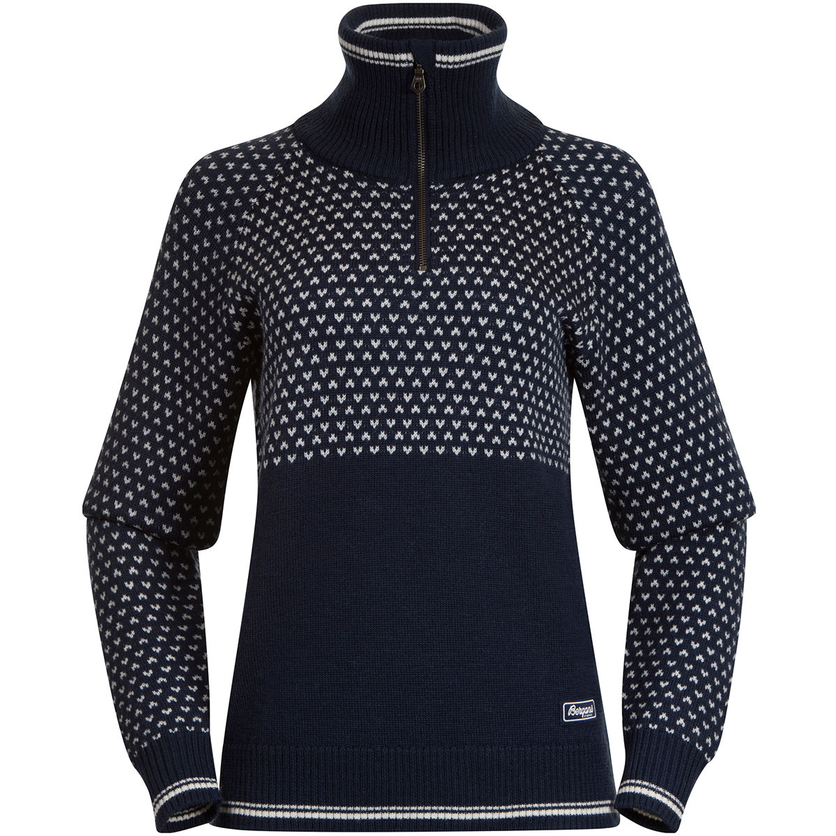 Bergans Damen Alvdal Wool Half Zip Pullover