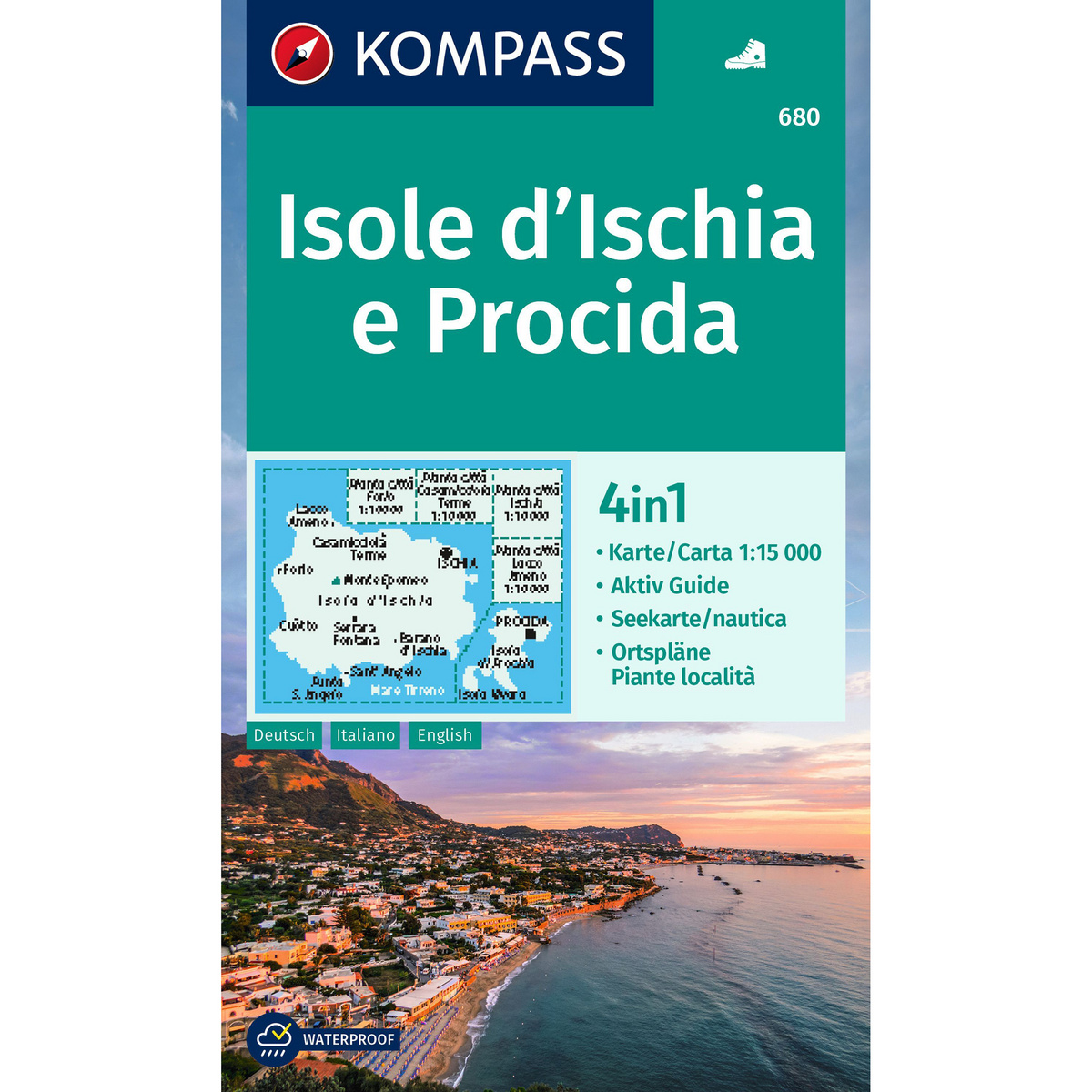 Kompass Verlag WK 680 Isole d´Ischia e Procida