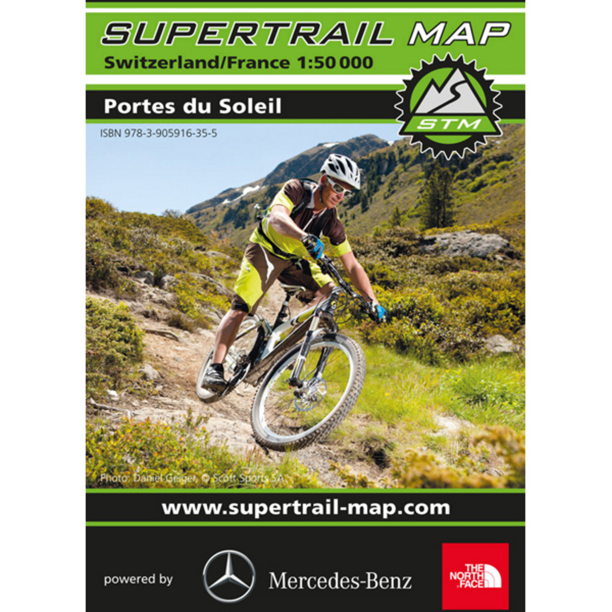 Supertrail Map Les Portes du Soleil - MTB