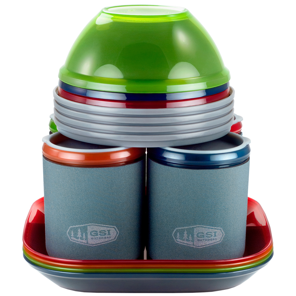 GSI Infinity 4 Personen Deluxe Essgeschirr Set