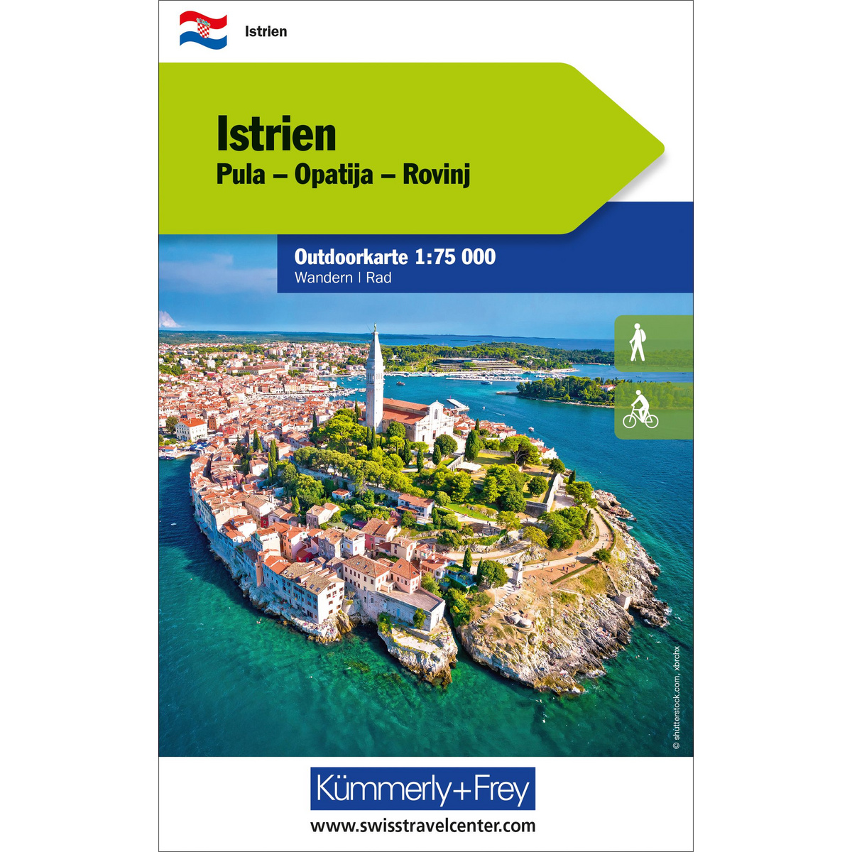 Kümmerley&Frey Istrien Outdoorkarte